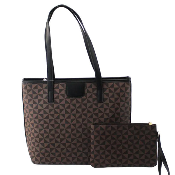 Fashionable Geomatric Pattern Tote Bag