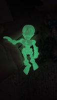 3D Printed Skeleton Magnets