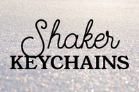 Shaker Keychains