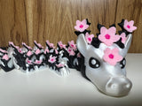3D Printed 15in Articuled Cherry Blossom Dragon