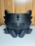 Black Dragon Planter or Bowl