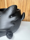 Black Dragon Planter or Bowl