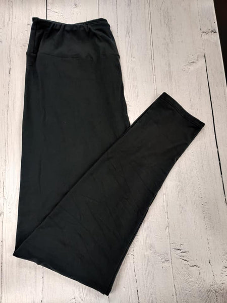 Solid Black Leggings/Shorts/Capri