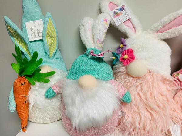 Spring Easter Bunny Gnomes/Friends